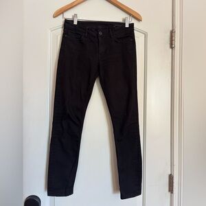 ALL SAINTS Women’s Black Button Fly Skinny Jeans. Size 27